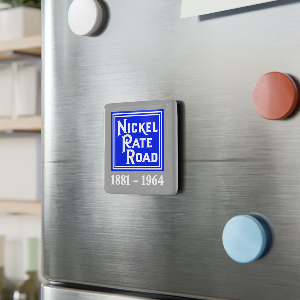 New York, Chicago and St. Louis Railroad Square Porcelain Fridge Magnet