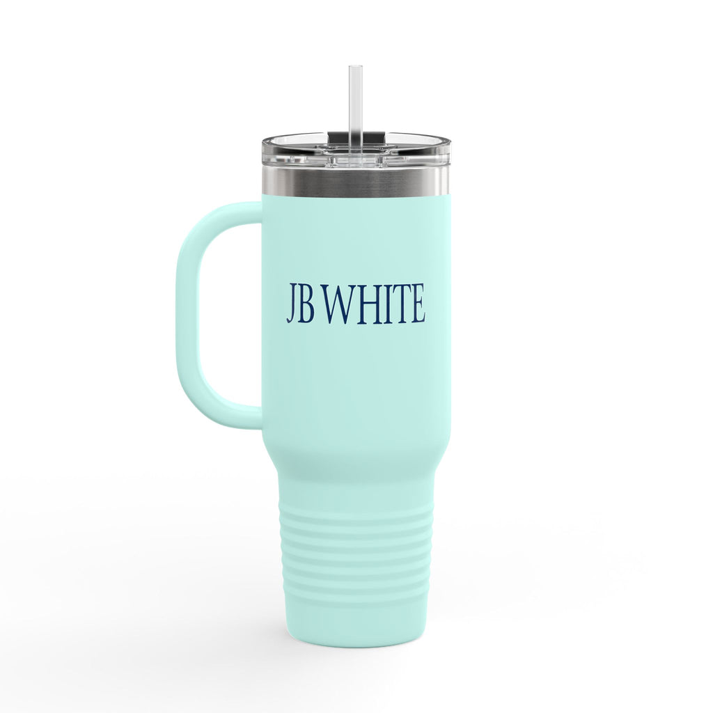 J. B. White 40oz Insulated Travel Mug Stainless Tumbler