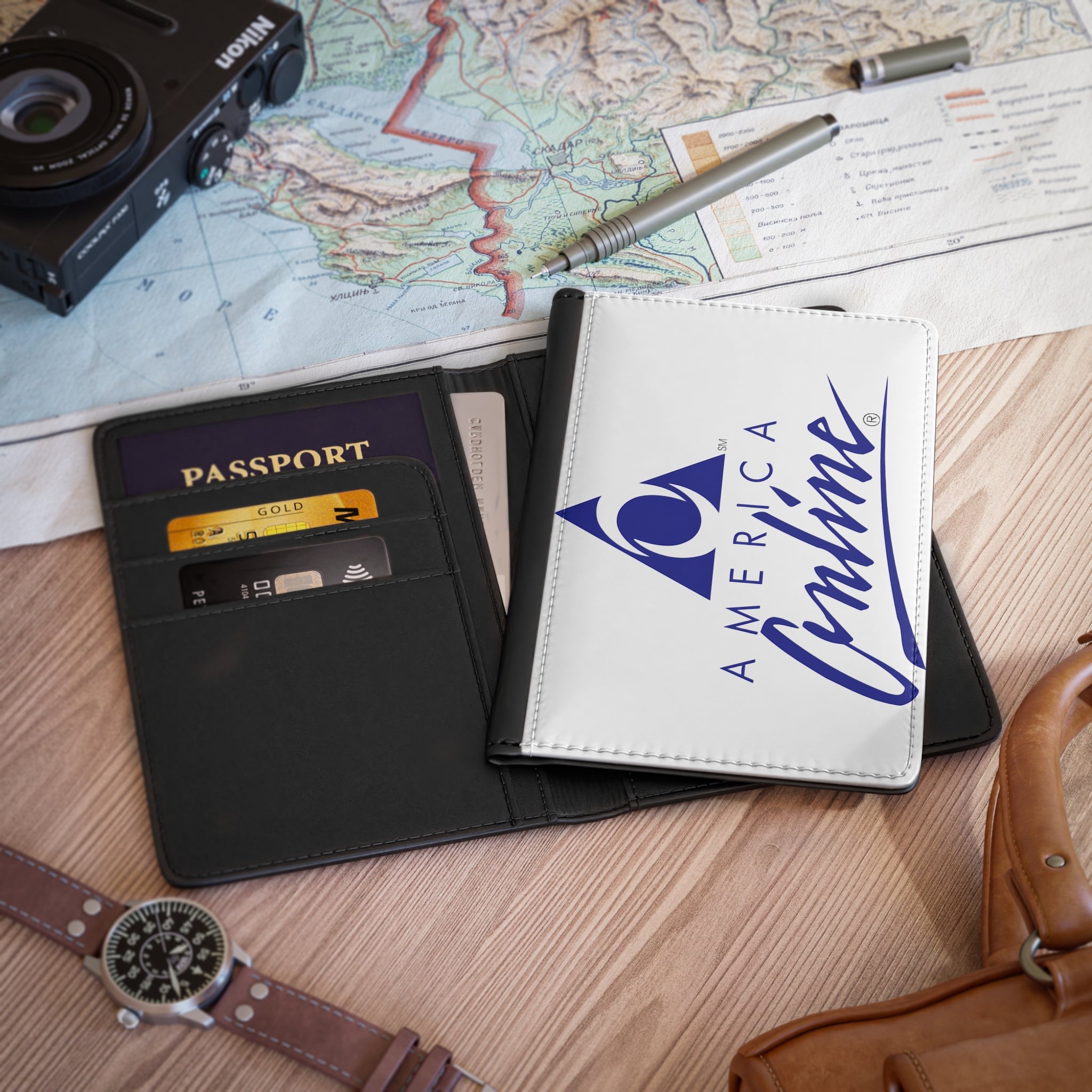 America Online (AOL) Passport Cover