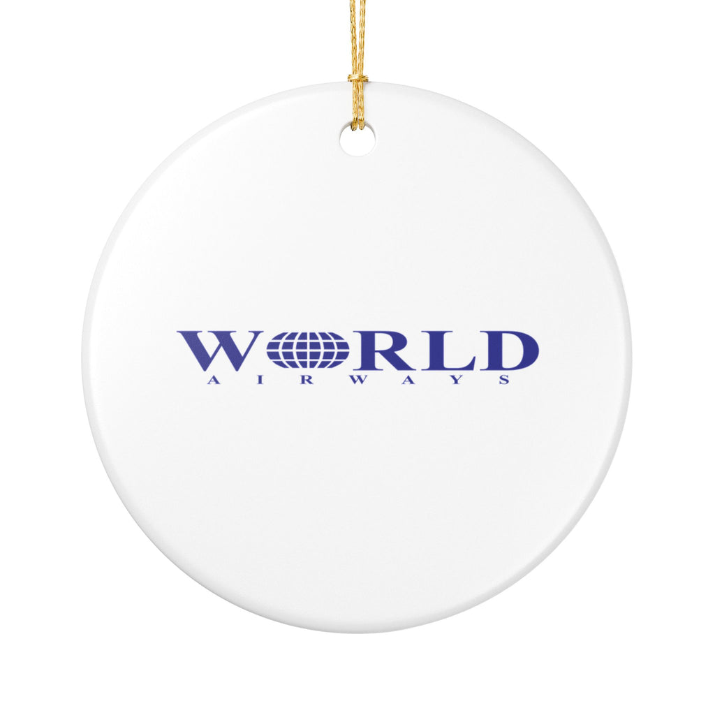 World Airways Ceramic Ornament