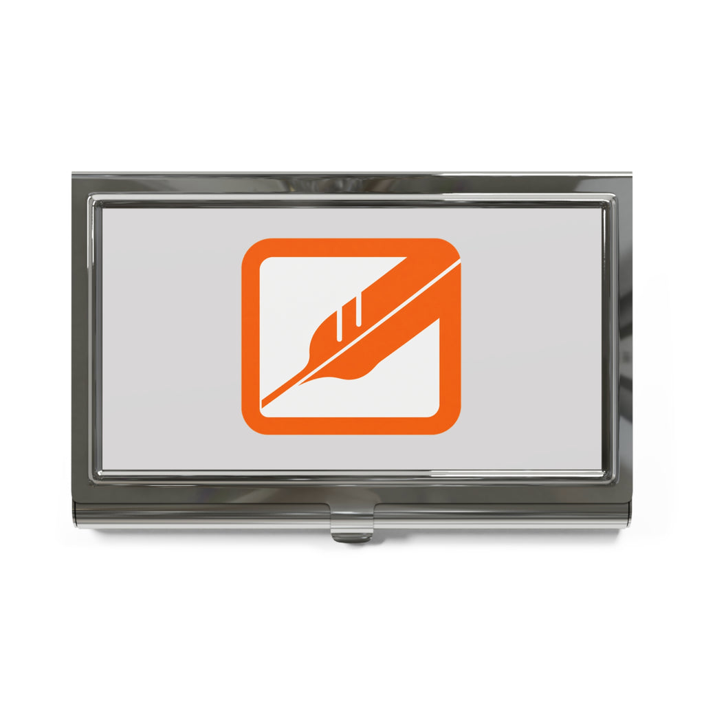 Western Pacific Railroad Metal Business Card Holder