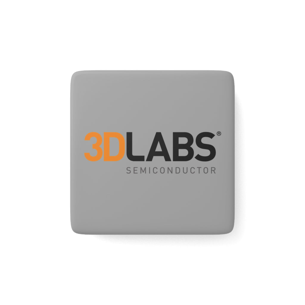 3Dlabs Square Porcelain Fridge Magnet