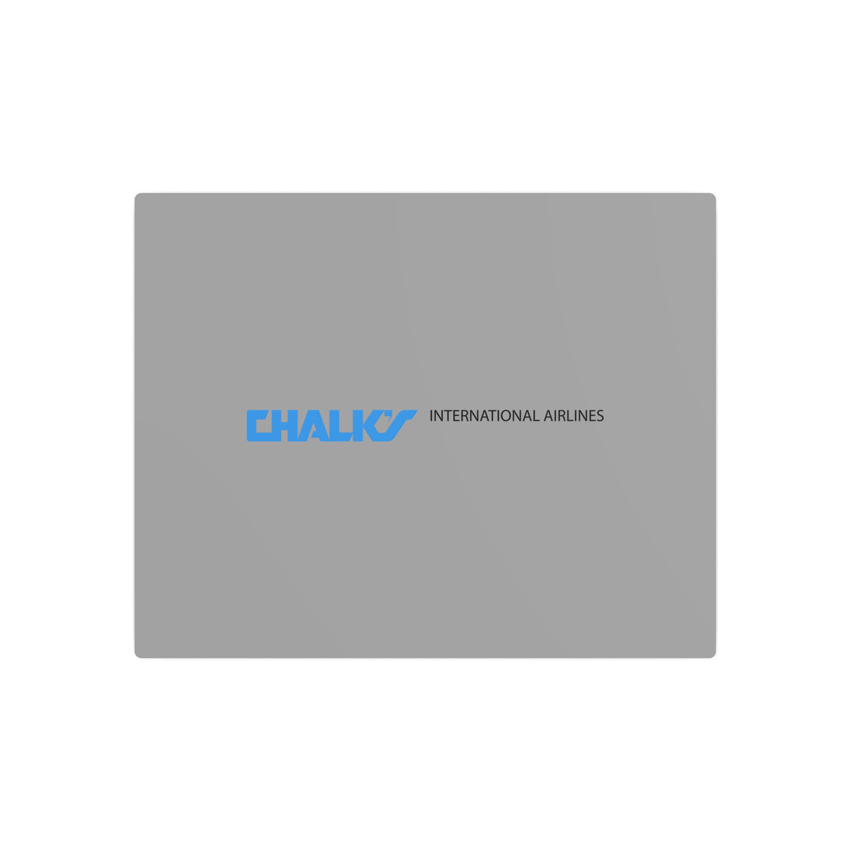 Chalk's International Airlines Metal Sign