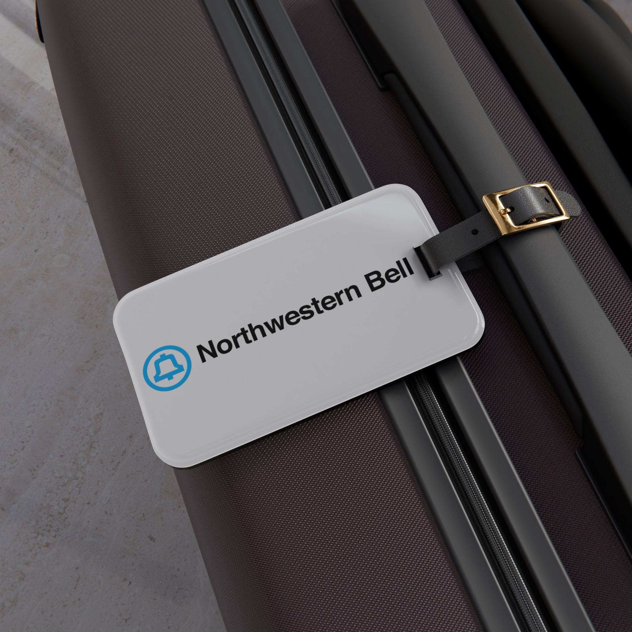 Northwestern Bell Luggage Tag