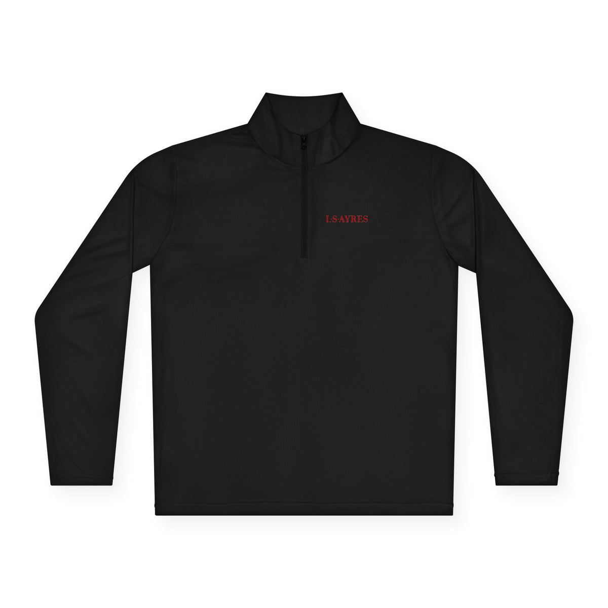 L. S. Ayres & Company Unisex Quarter Zip Pullover