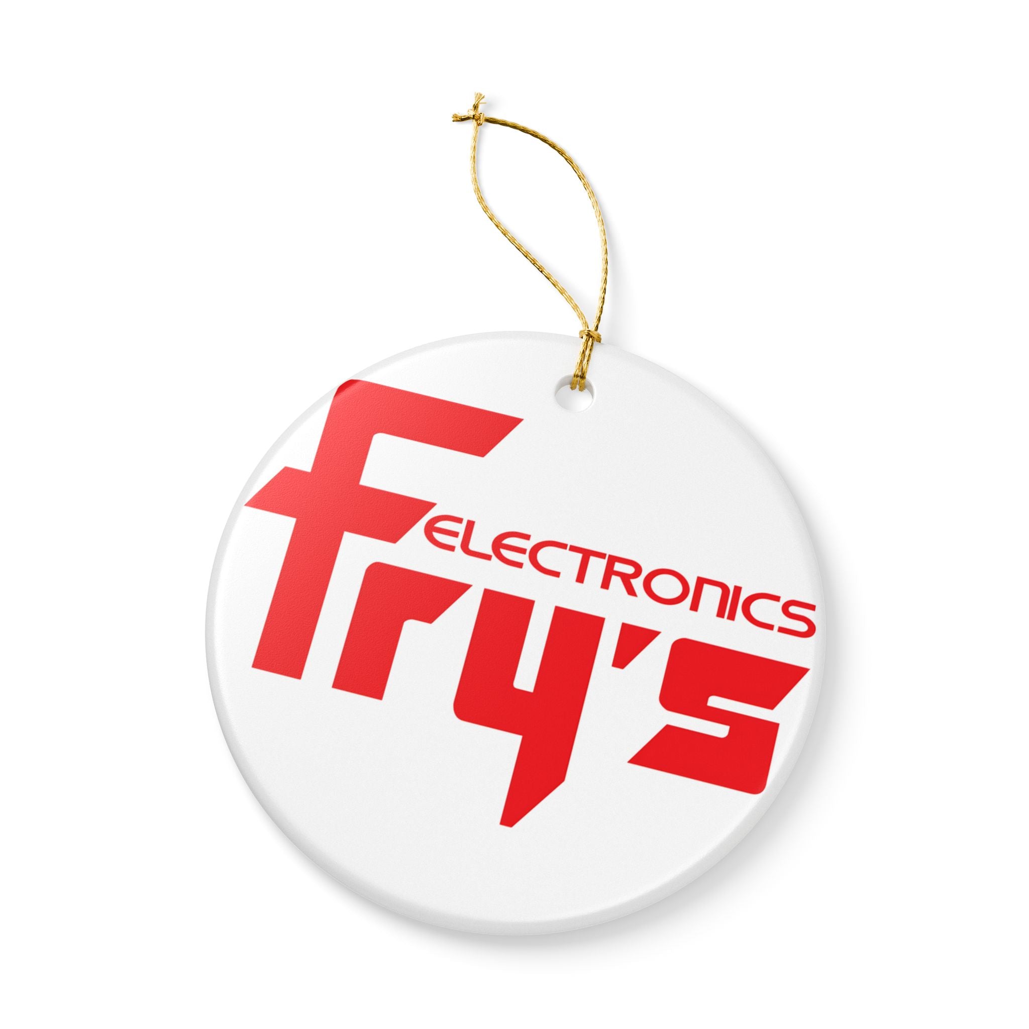Fry's Electronics, Inc. Ceramic Ornament