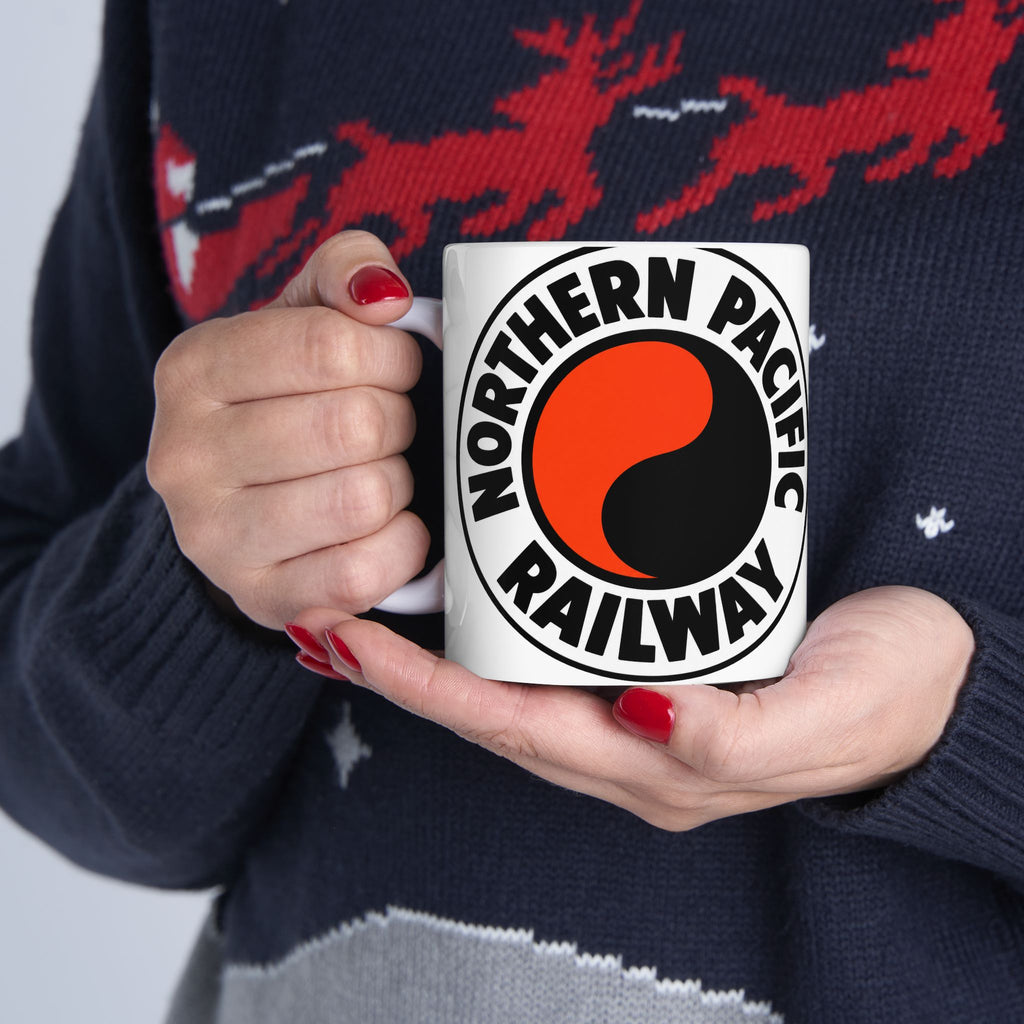 Northern Pacific Railway Ceramic Coffee Mug
