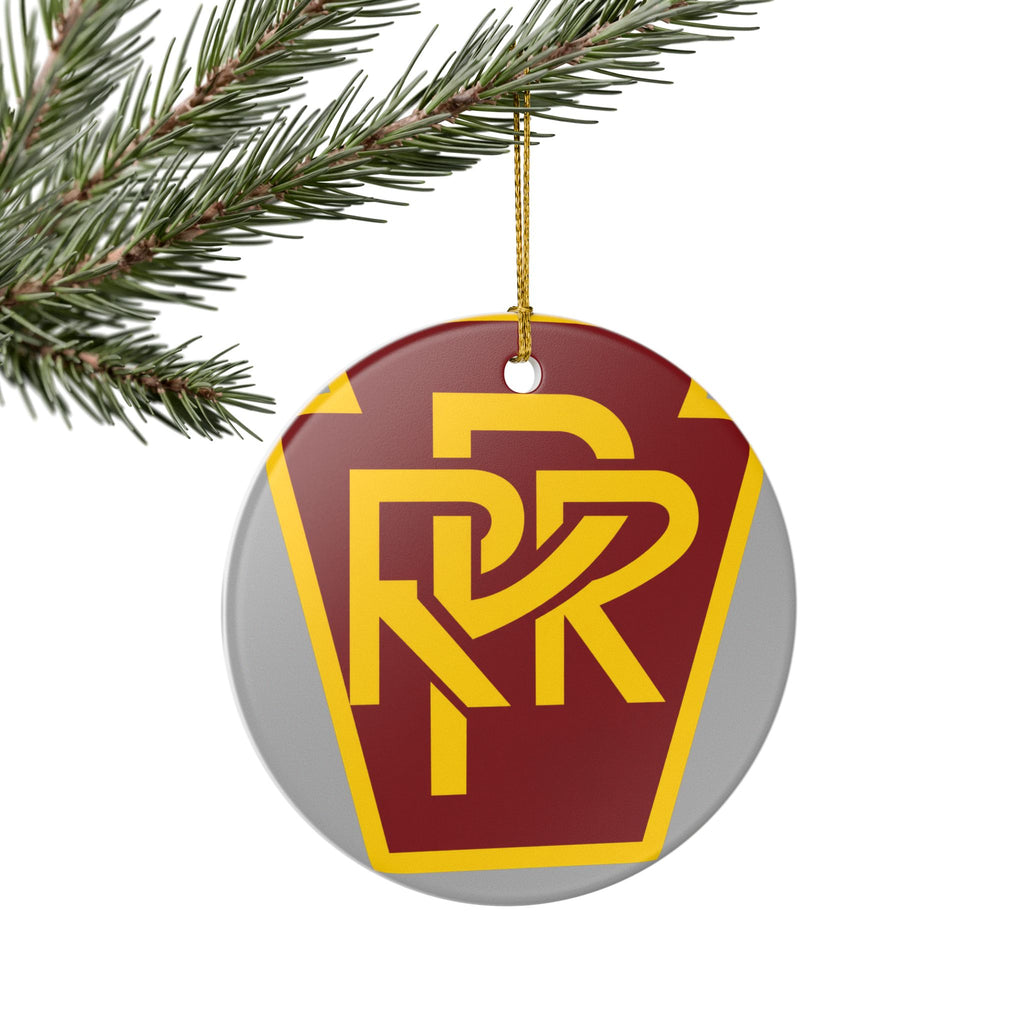 Pennsylvania Railroad Ceramic Ornament