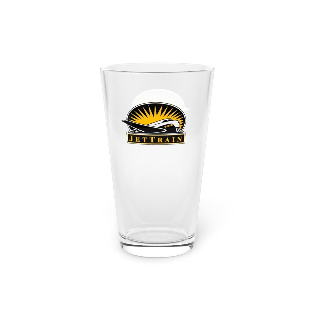 Bombardier JetTrain 16oz Pint Glass