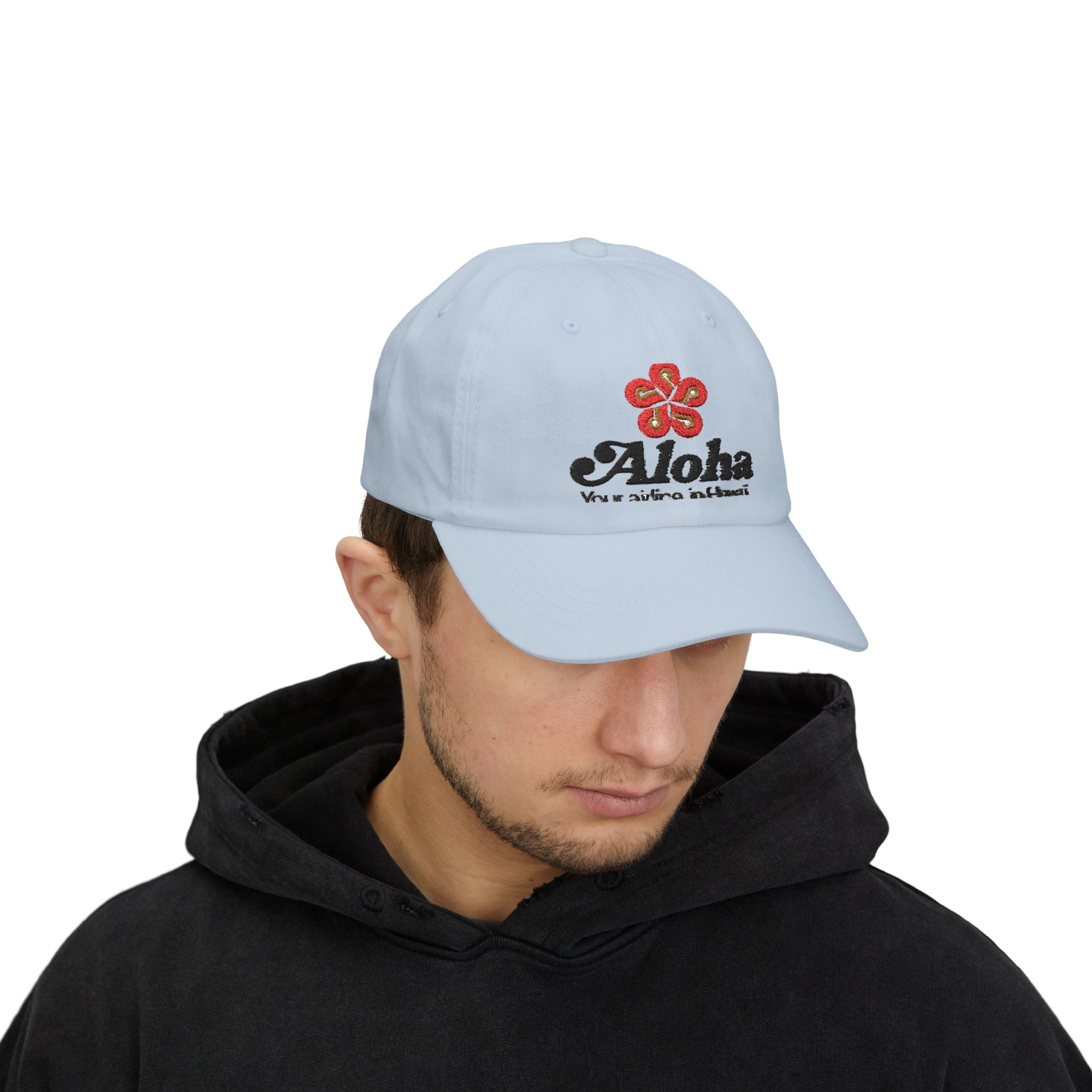 Aloha Airlines Embroidered Dad Cap Hat