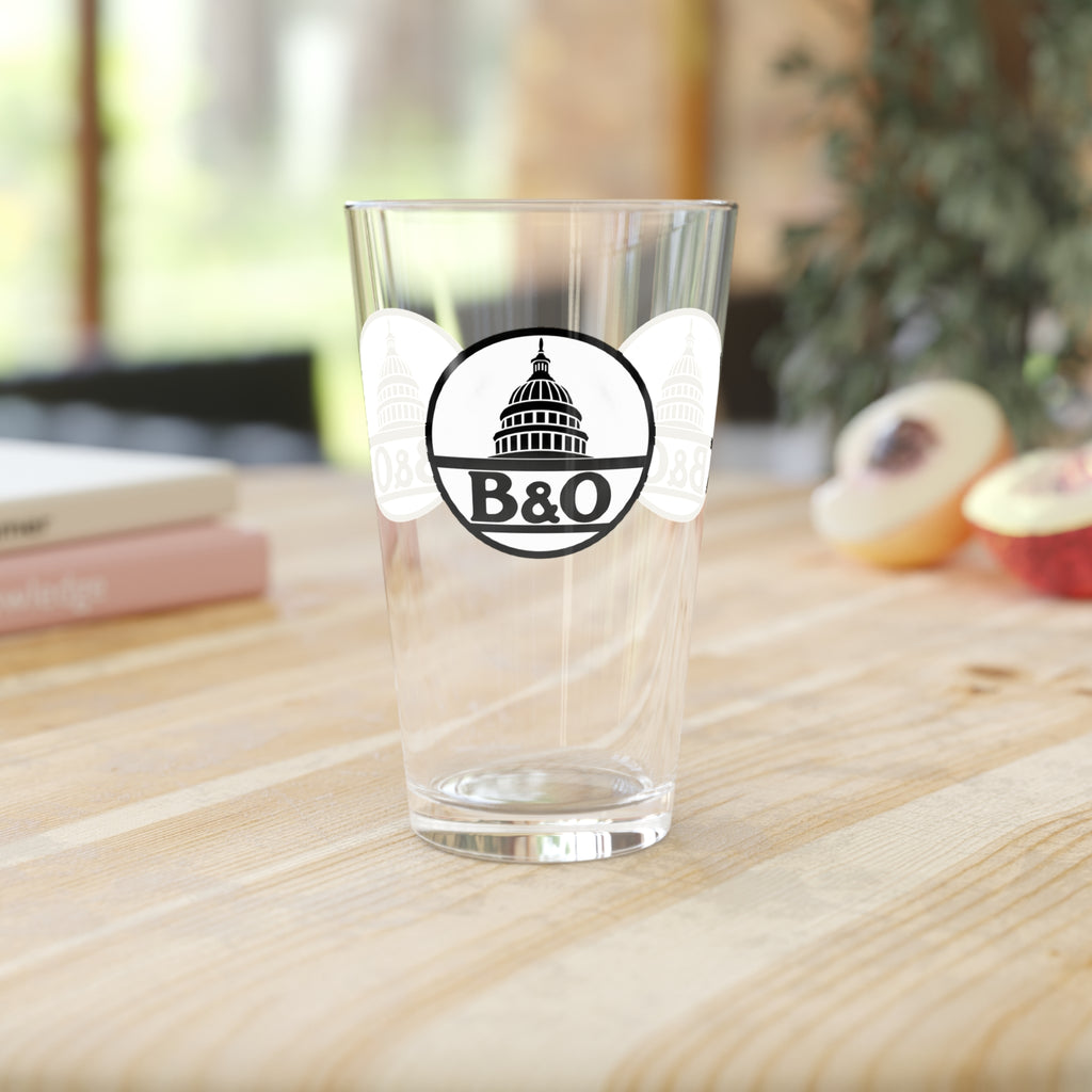 Baltimore and Ohio Railroad 16oz Pint Glass