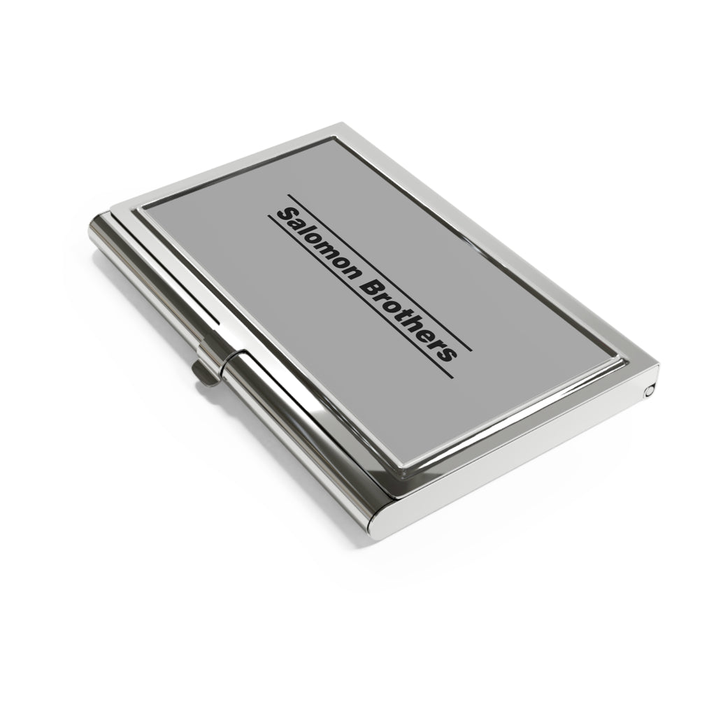 Salomon Brothers Metal Business Card Holder