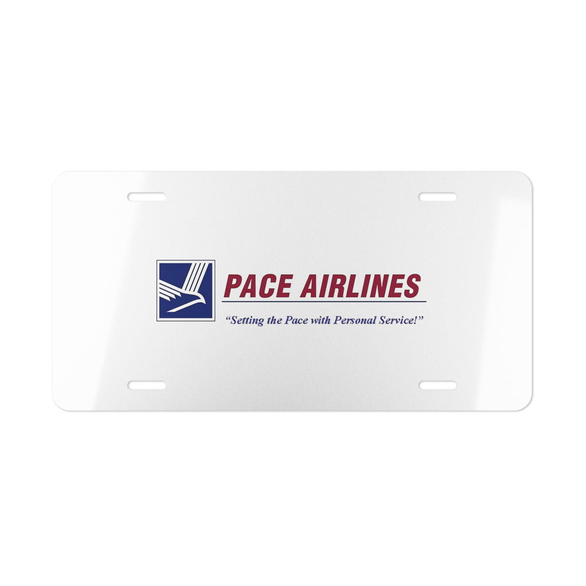 Pace Airlines Vanity License Plate
