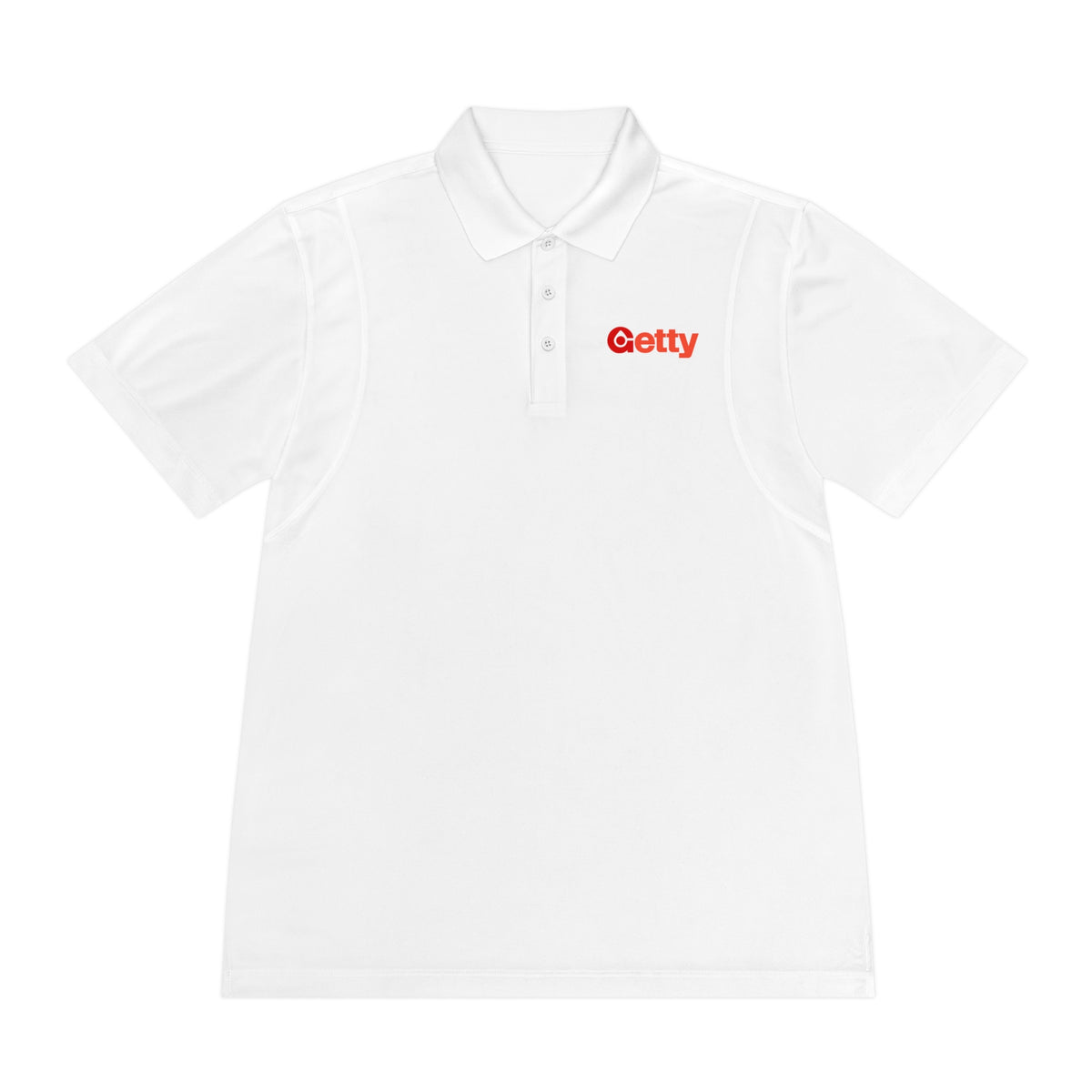 Getty Oil Men's Sport Polo Shirt