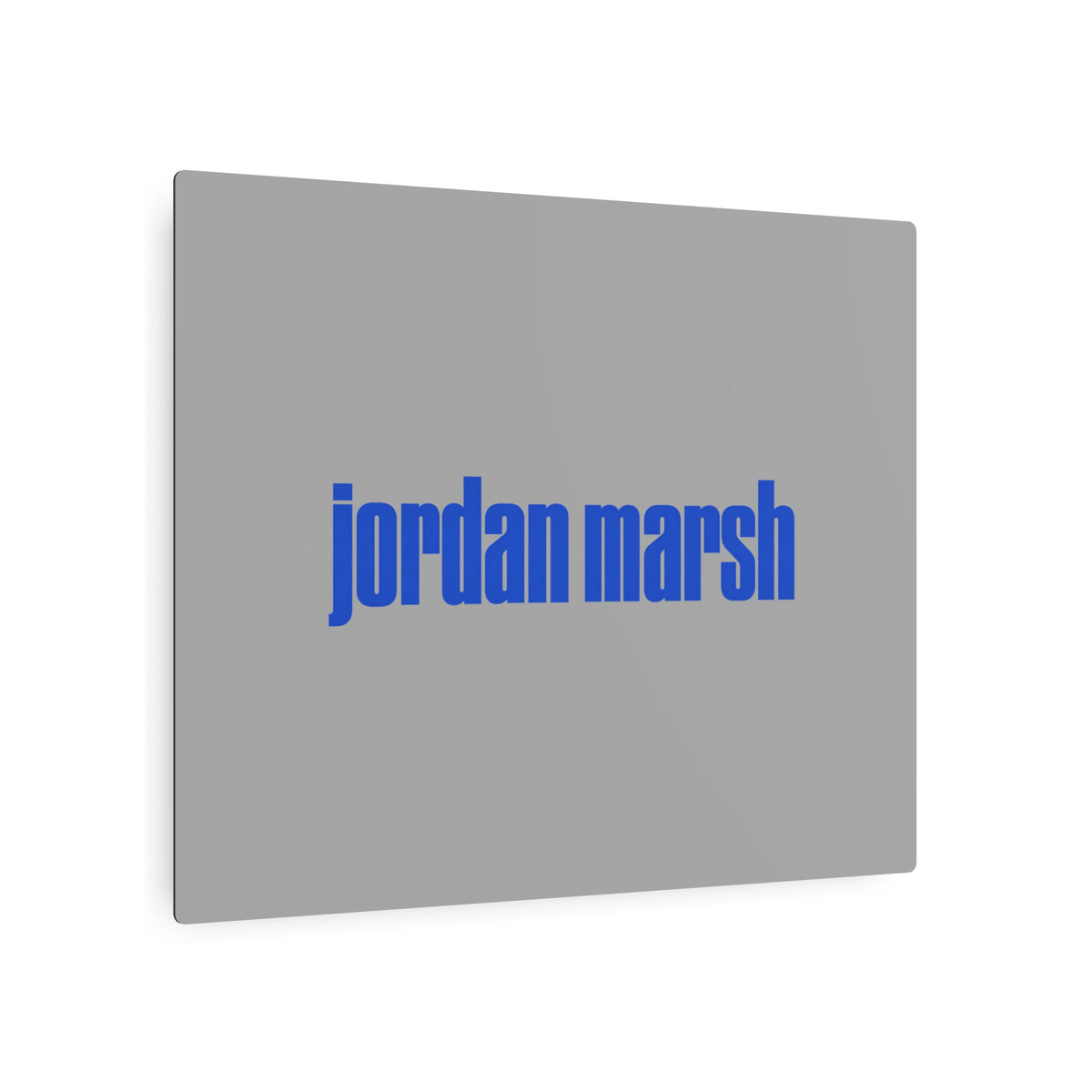 Jordan Marsh Metal Sign
