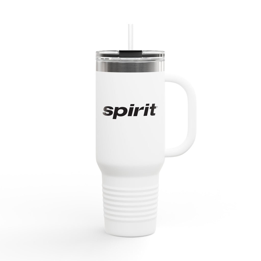 Spirit Airlines 40oz Insulated Travel Mug Stainless Tumbler