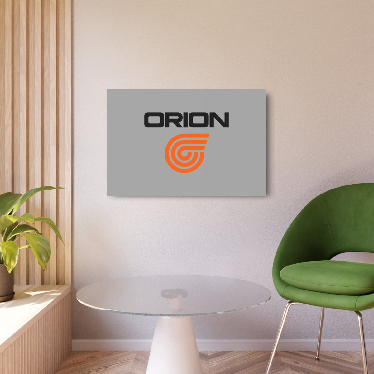 Orion Airways Metal Sign