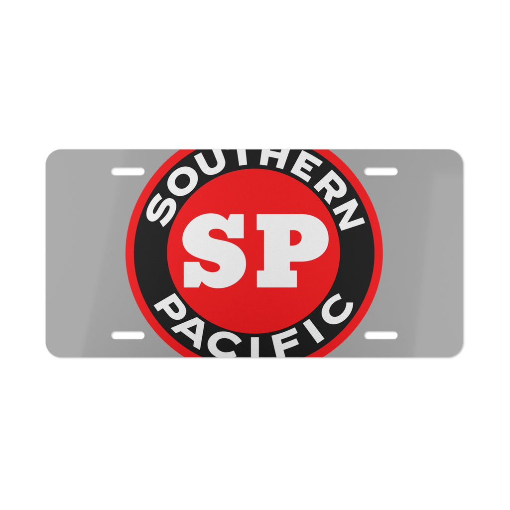 Southern Pacific Railroad Vanity License Plate