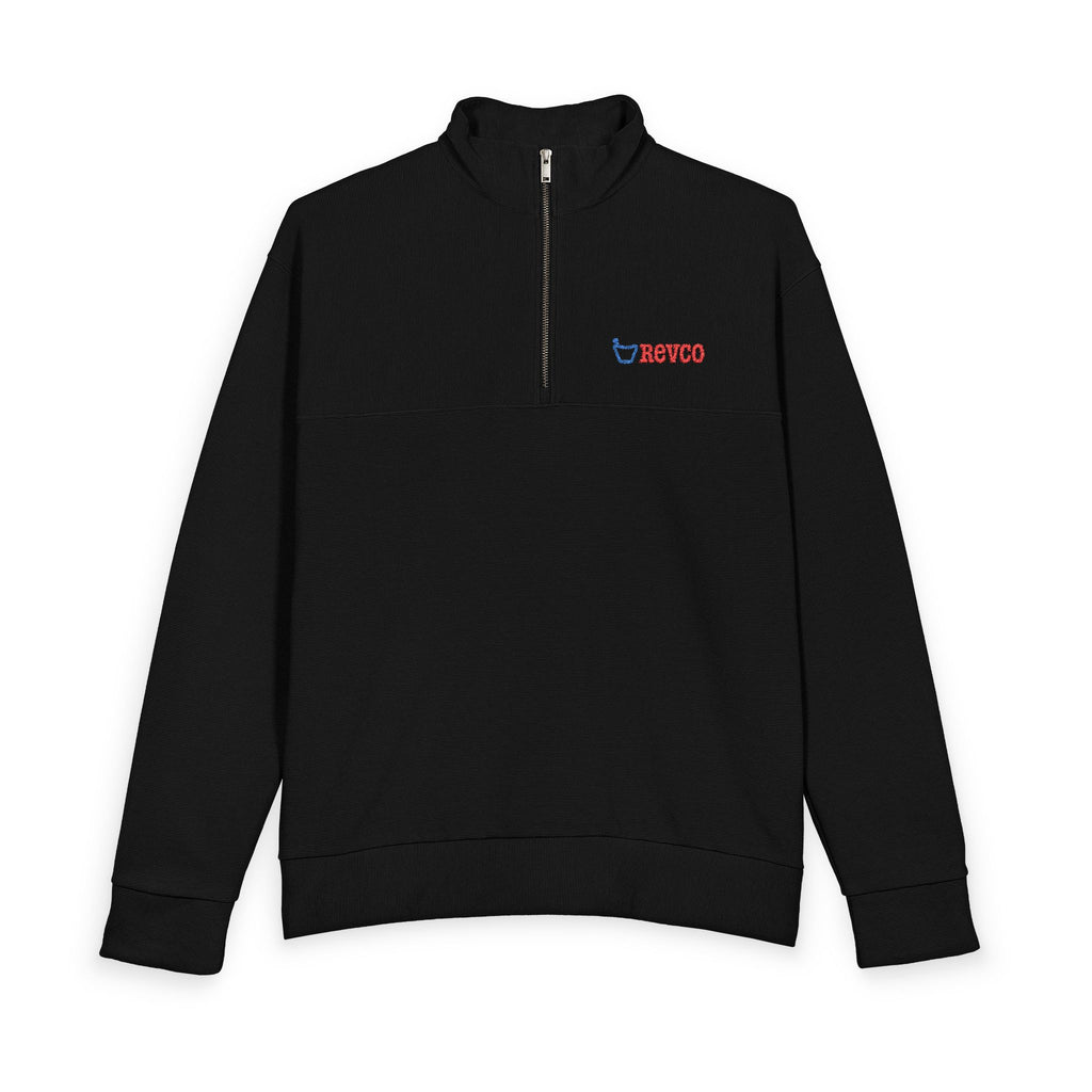 Revco Discount Drug Stores Heavy Knit Quarter-Zip Sweatshirt
