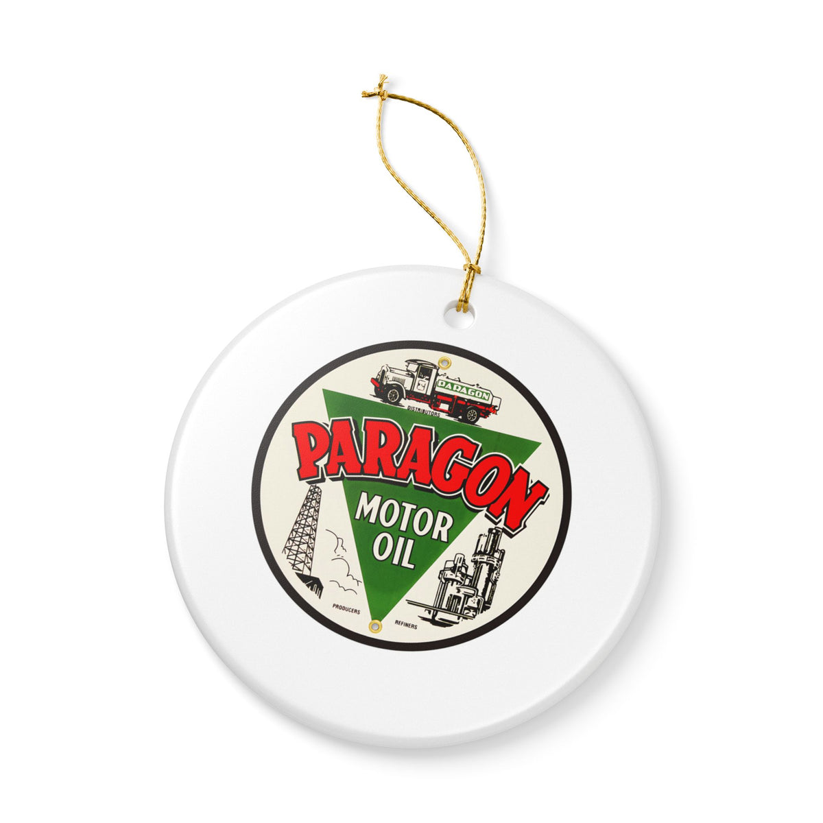 Paragon Oil Ceramic Ornament