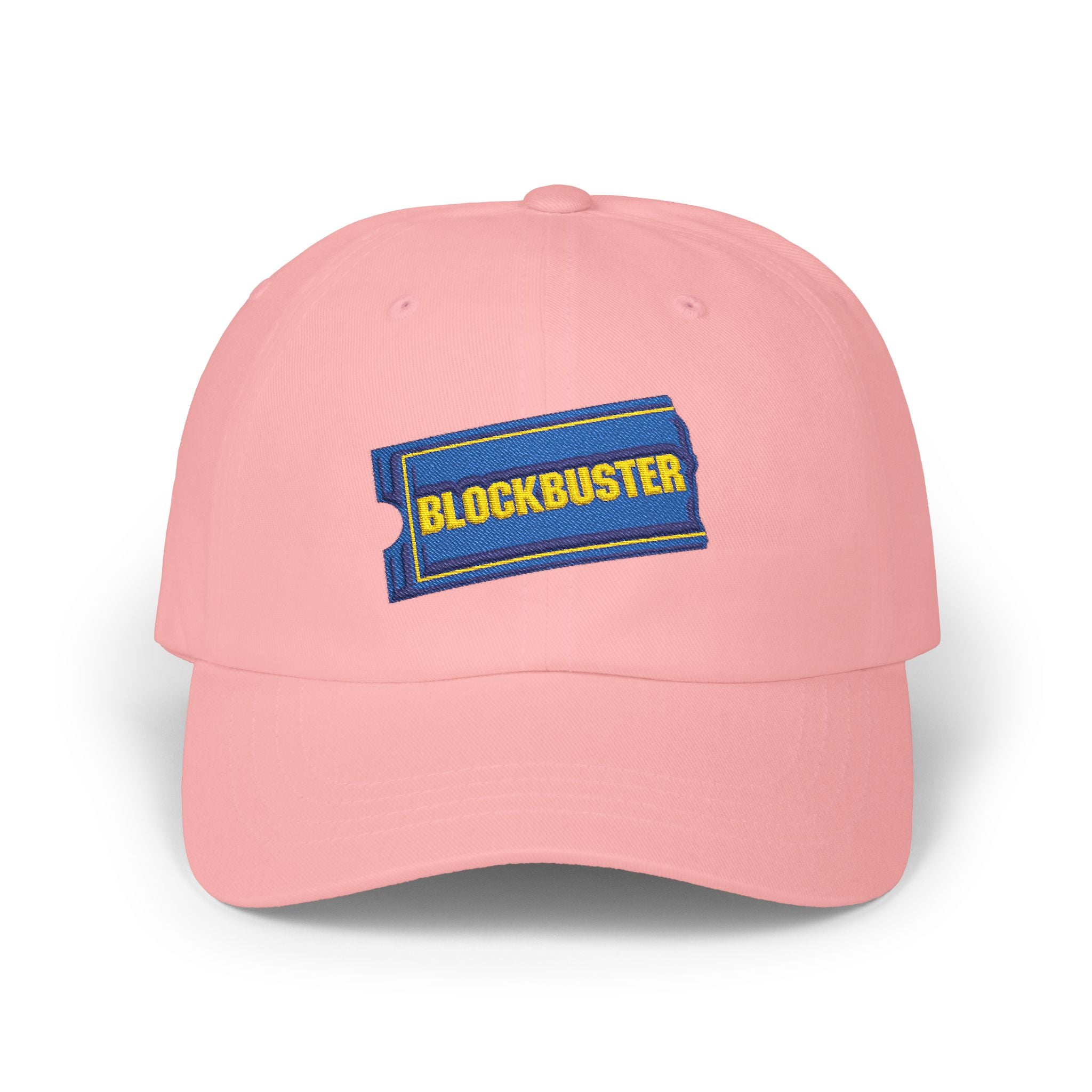Blockbuster Video Embroidered Dad Cap Hat