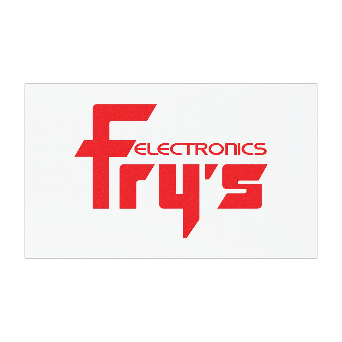 Fry's Electronics Car Magnet