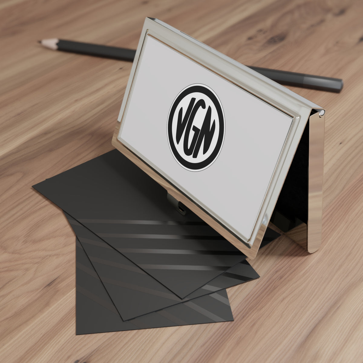 Virginian Railway Metal Business Card Holder