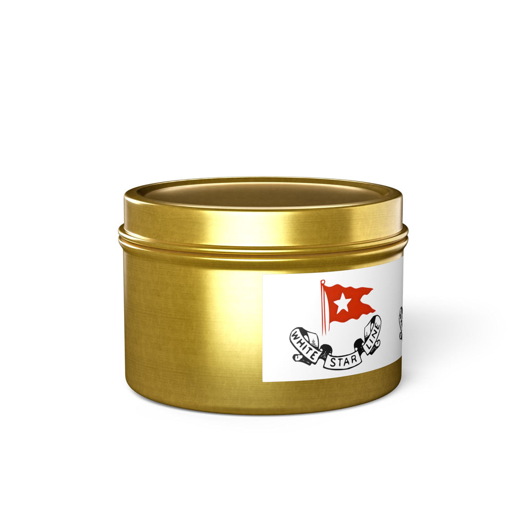 White Star Line Tin Candle