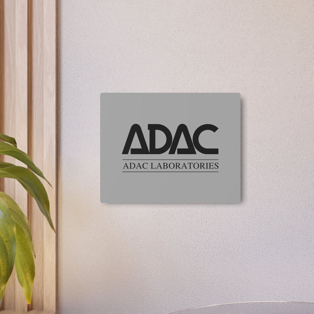 ADAC Laboratories Metal Sign