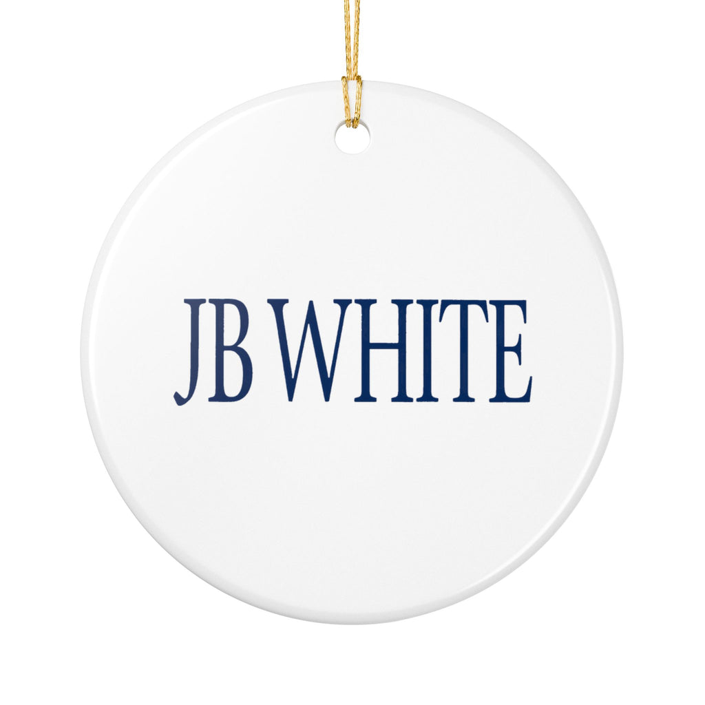 J. B. White Ceramic Ornament