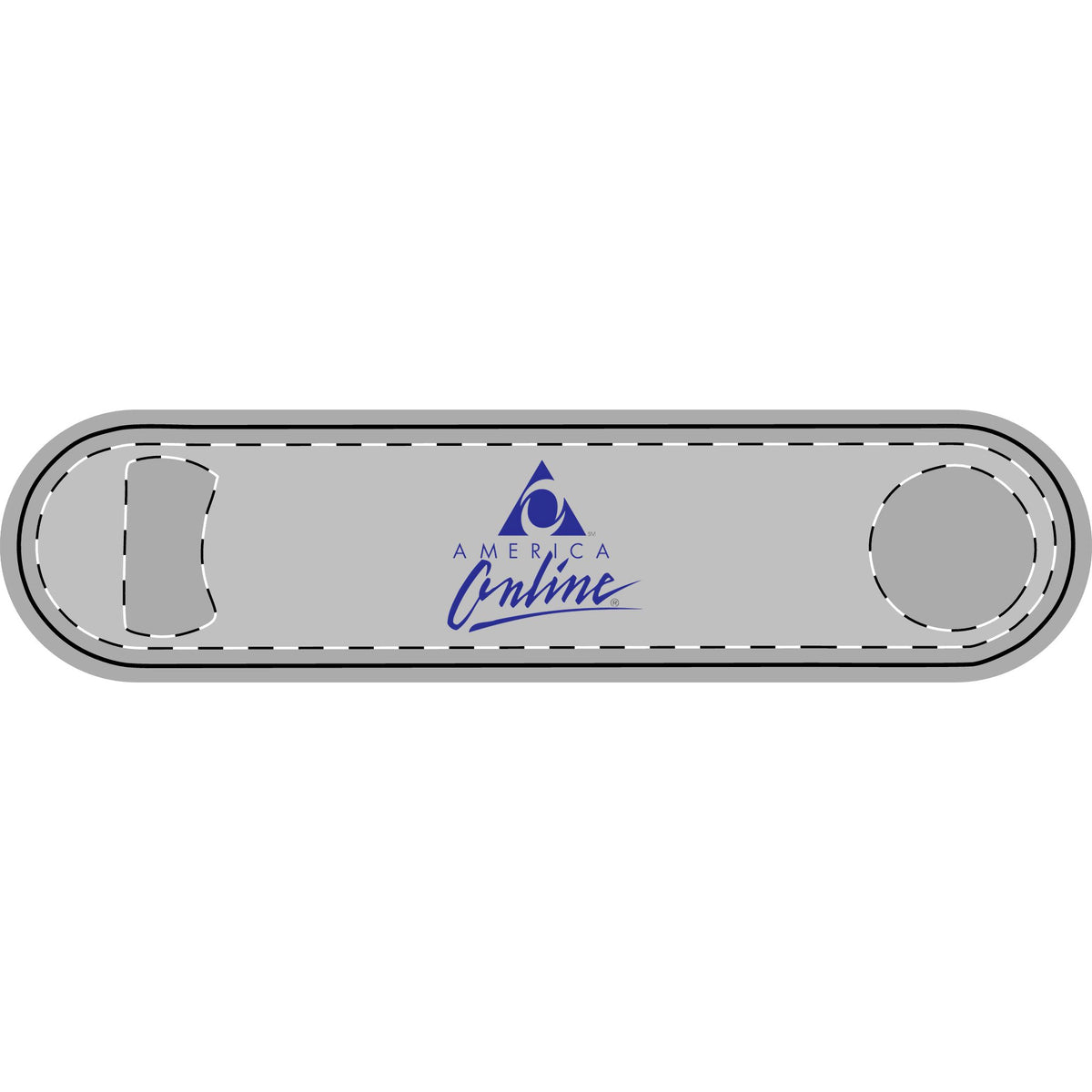 America Online (AOL) Metal Bottle Opener
