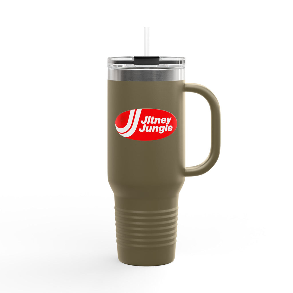 Jitney Jungle 40oz Insulated Travel Mug Stainless Tumbler