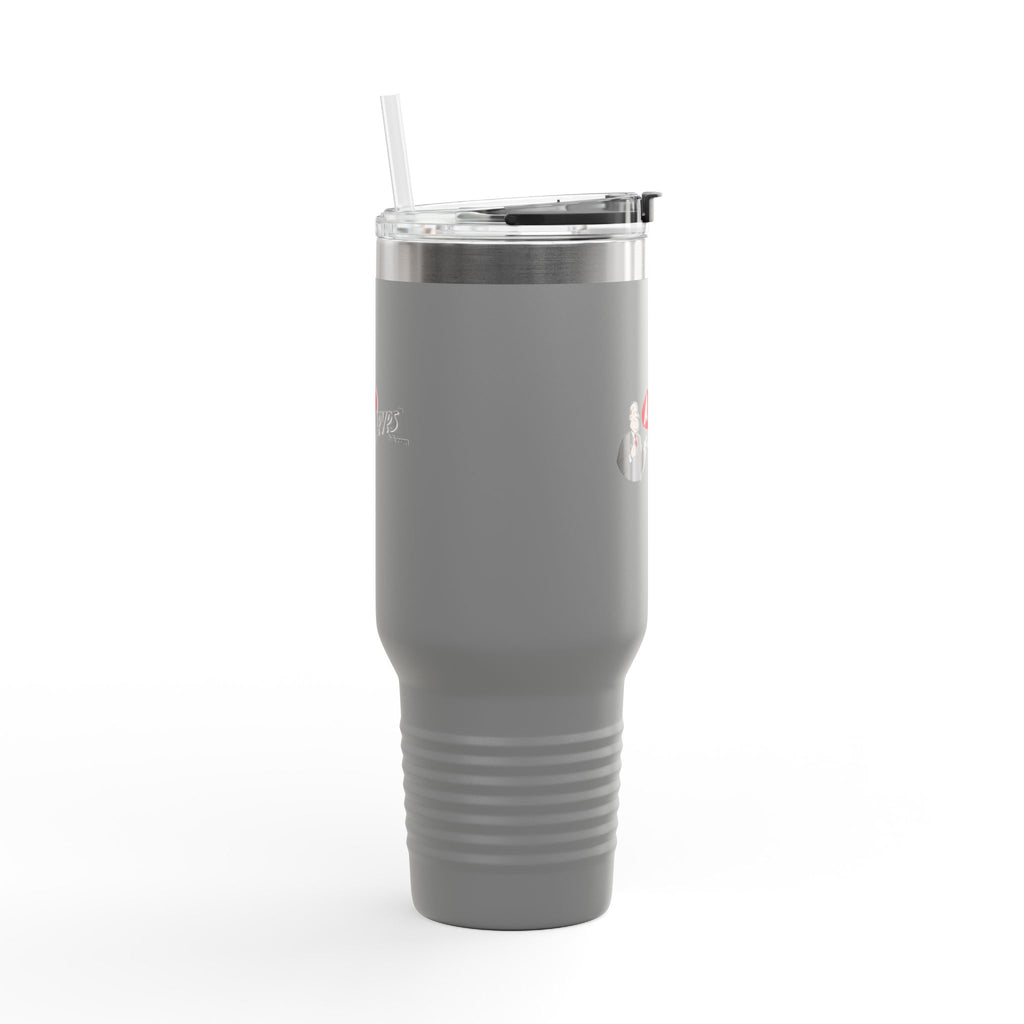 Ask Jeeves 40oz Insulated Travel Mug Stainless Tumbler