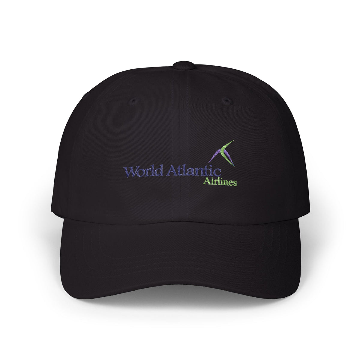 World Atlantic Airlines Embroidered Dad Cap Hat