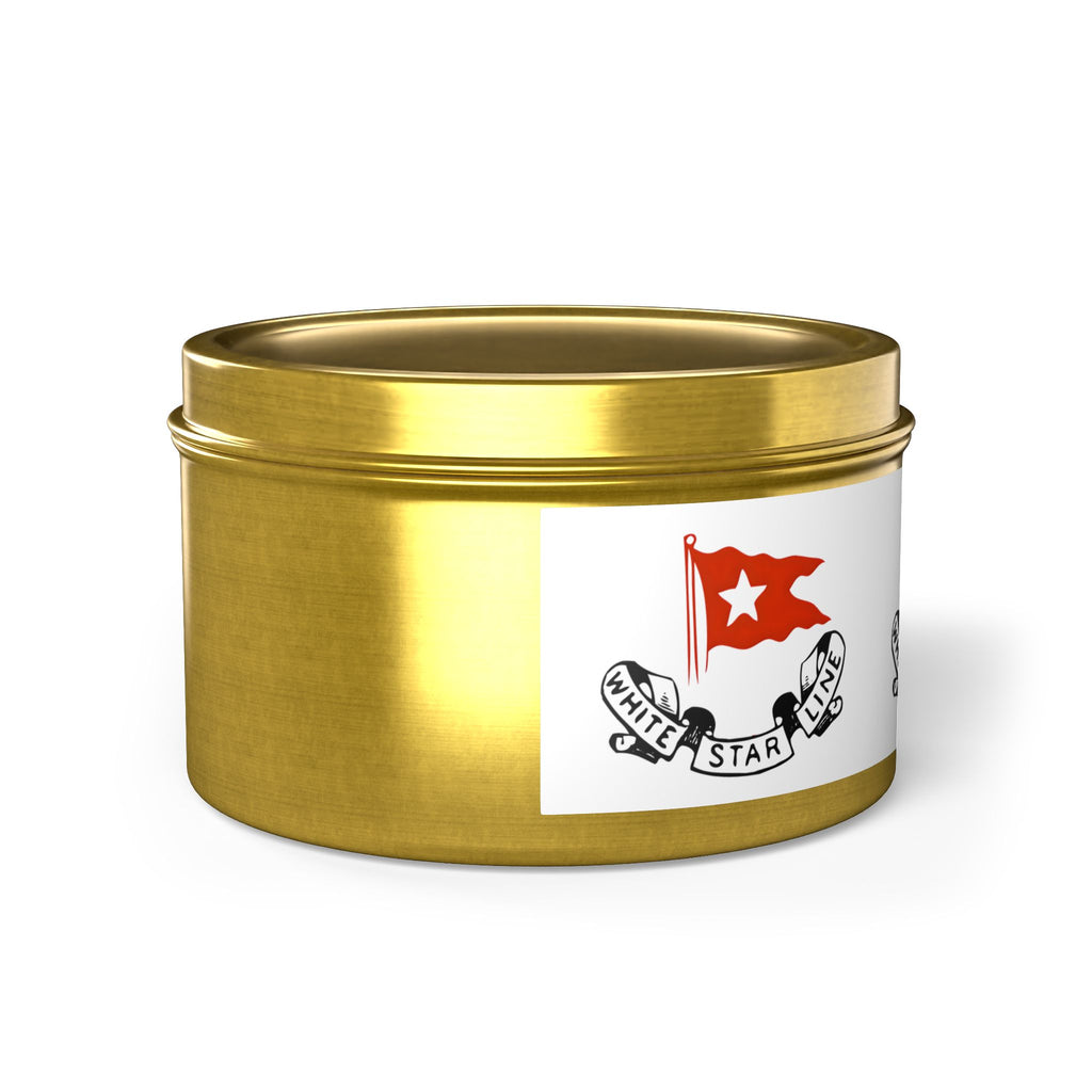 White Star Line Tin Candle