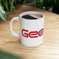 Geo Ceramic Coffee Mug