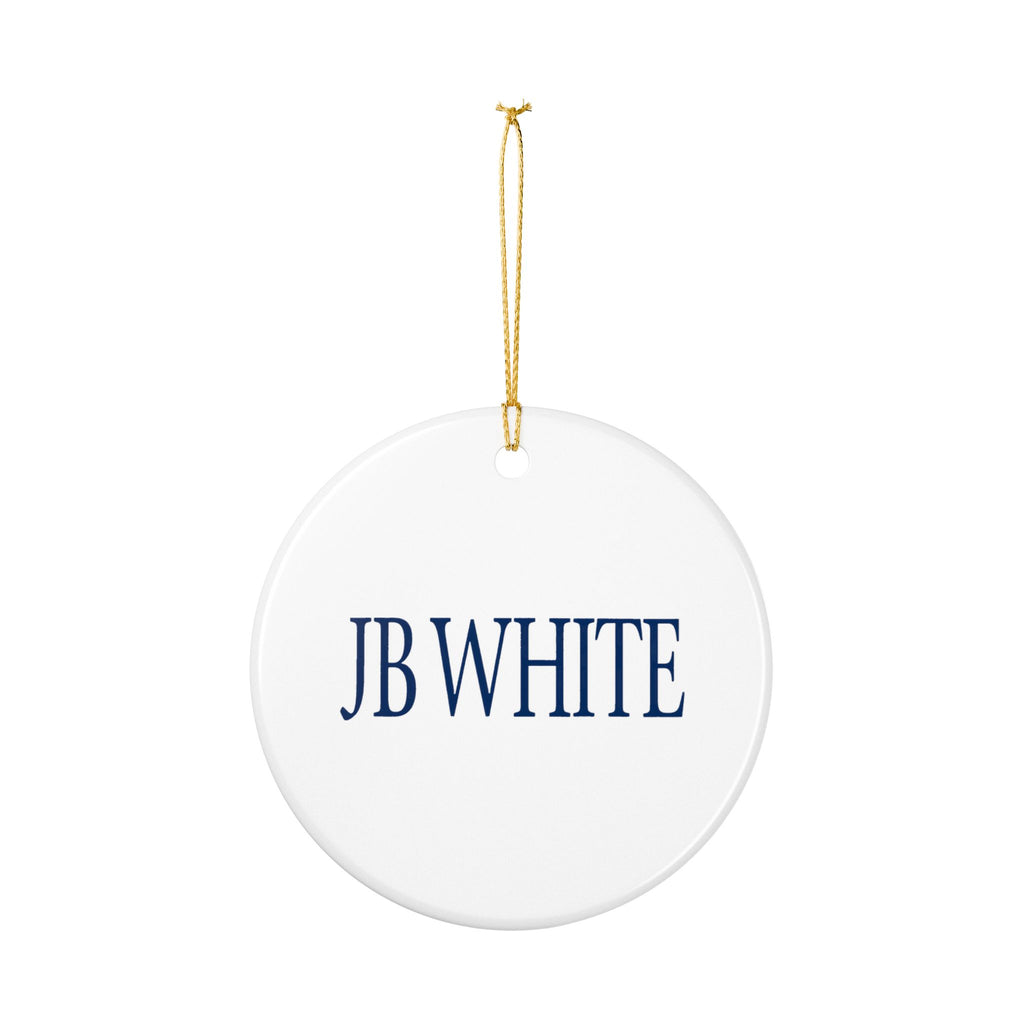 J. B. White Ceramic Ornament