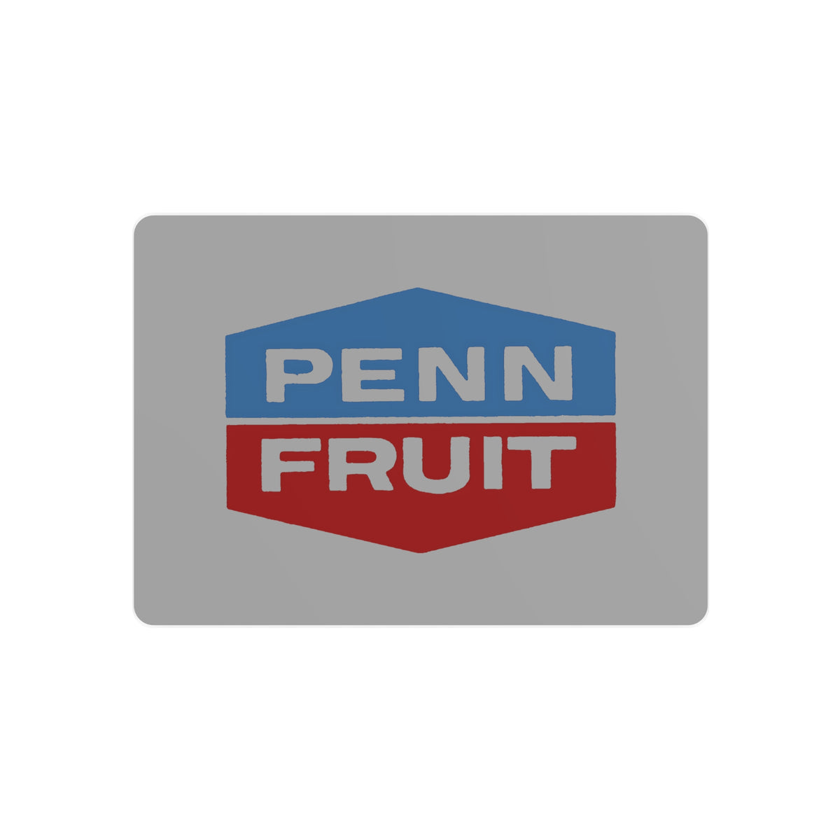 Penn Fruit Metal Sign