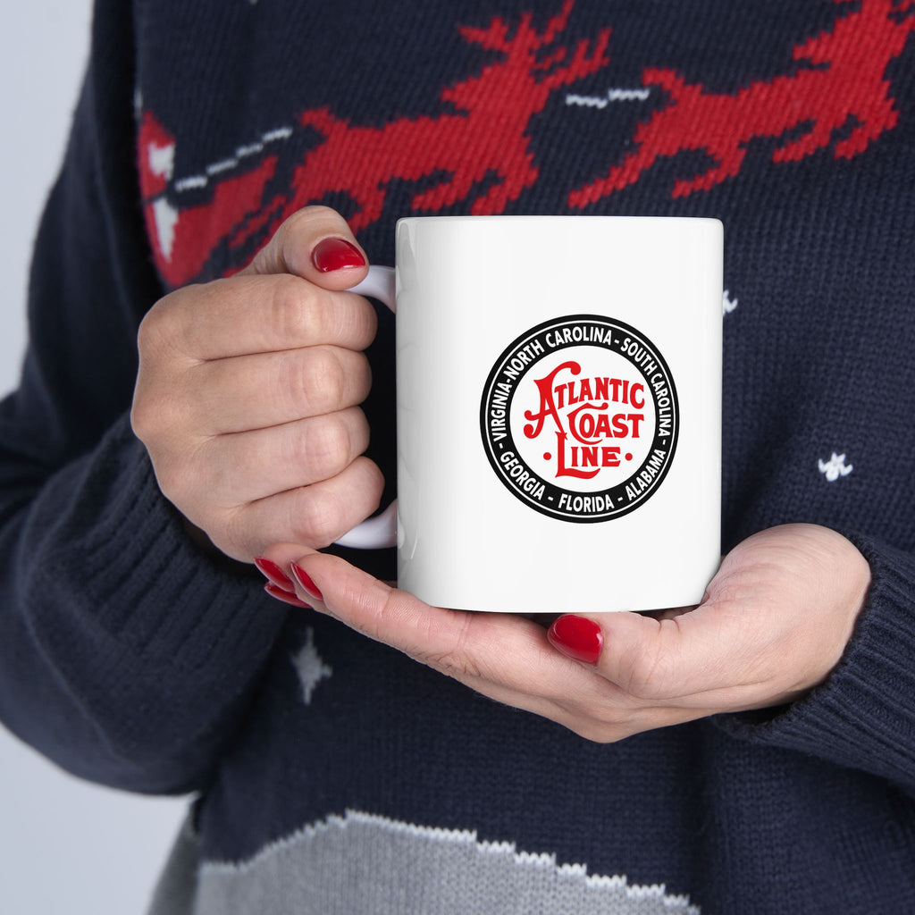 Atlantic Coast Line Railroad Ceramic Coffee Mug
