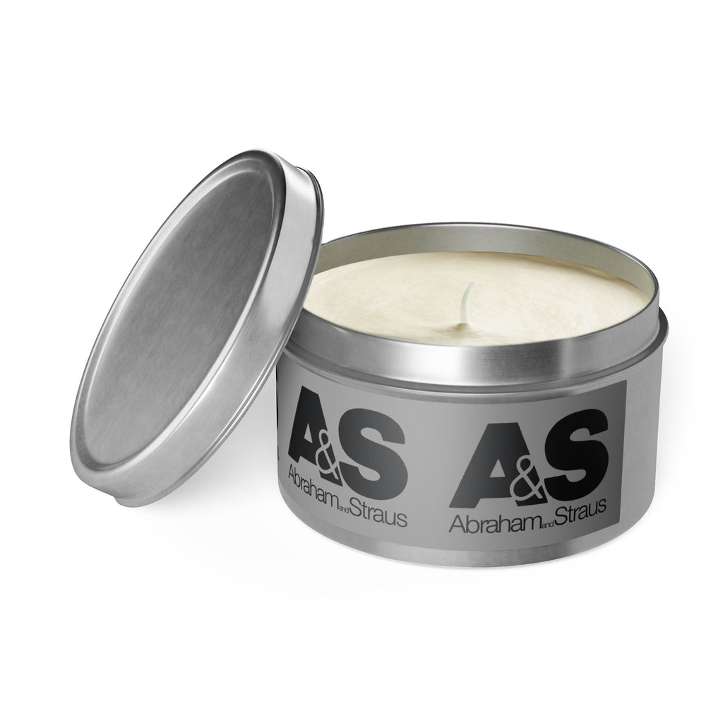 Abraham & Straus Tin Candle