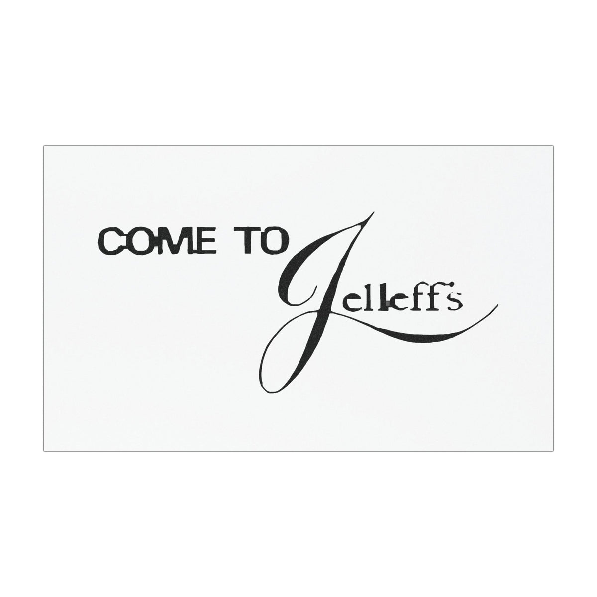 Jelleff's Car Magnet