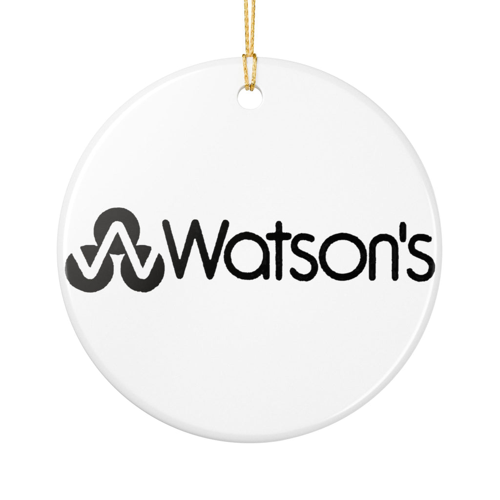 Watson's Ceramic Ornament