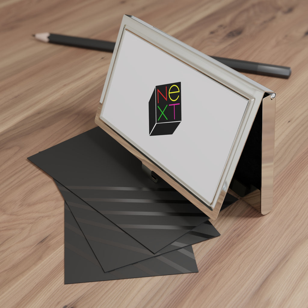 NeXT Metal Business Card Holder