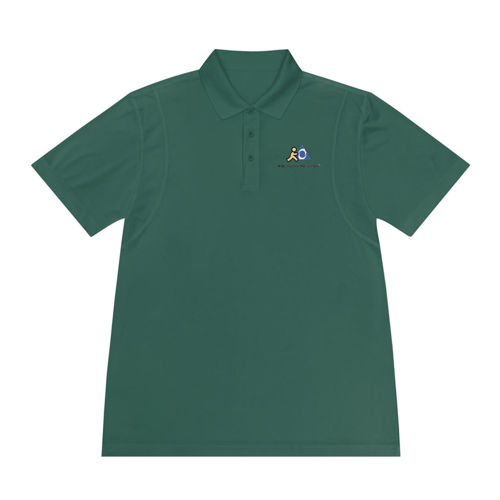 AOL Instant Messenger (AIM) Men's Sport Polo Shirt