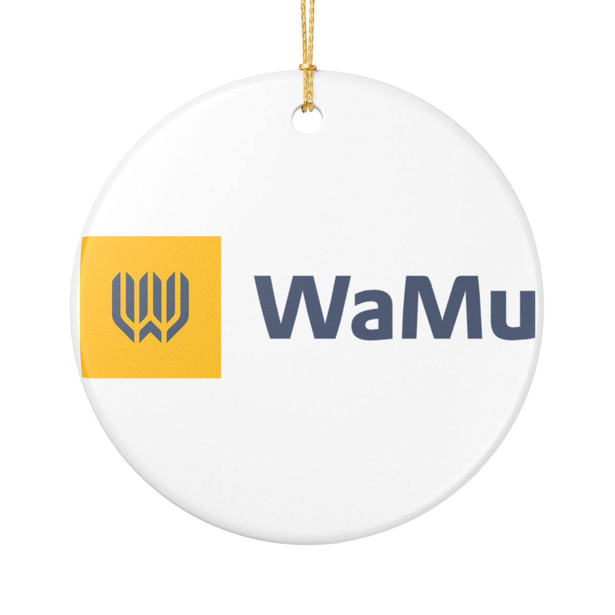 Washington Mutual (WaMu) Ceramic Ornament