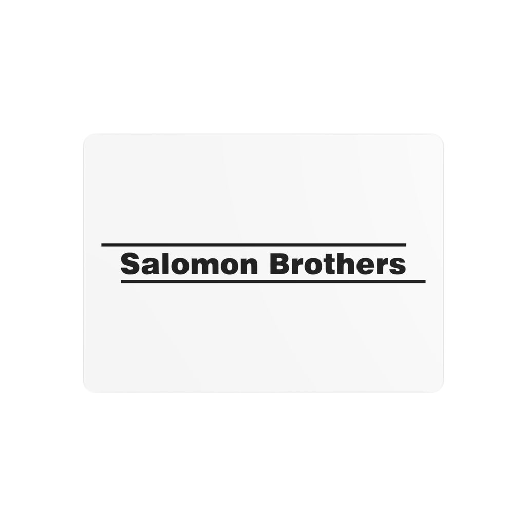 Salomon Brothers Metal Sign