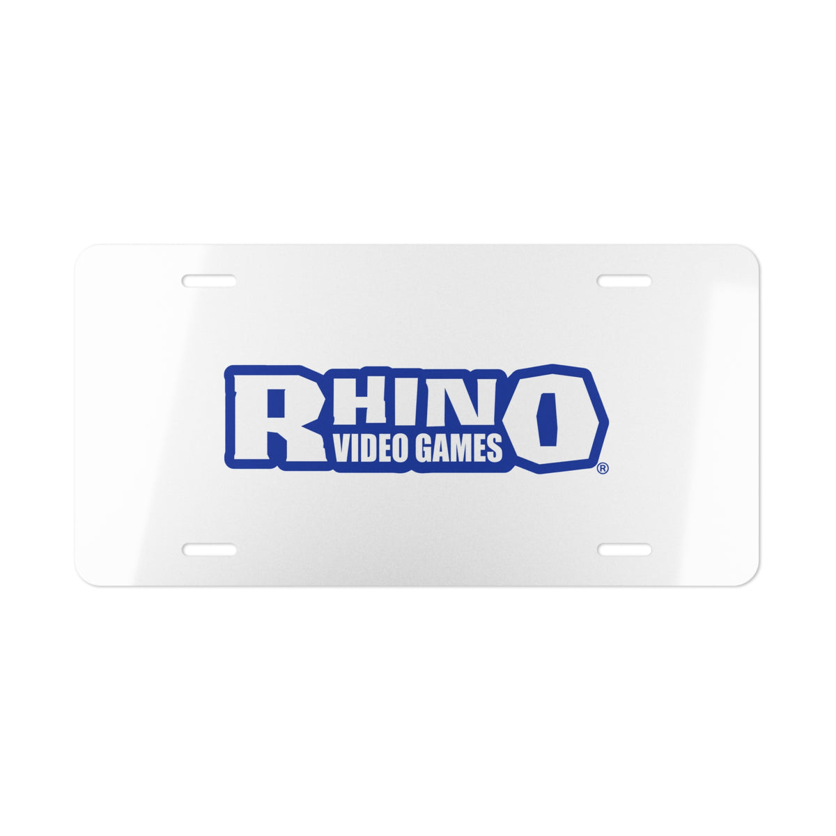 Rhino Video Games Vanity License Plate