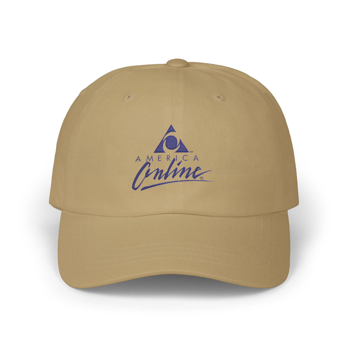 America Online (AOL) Embroidered Dad Cap Hat