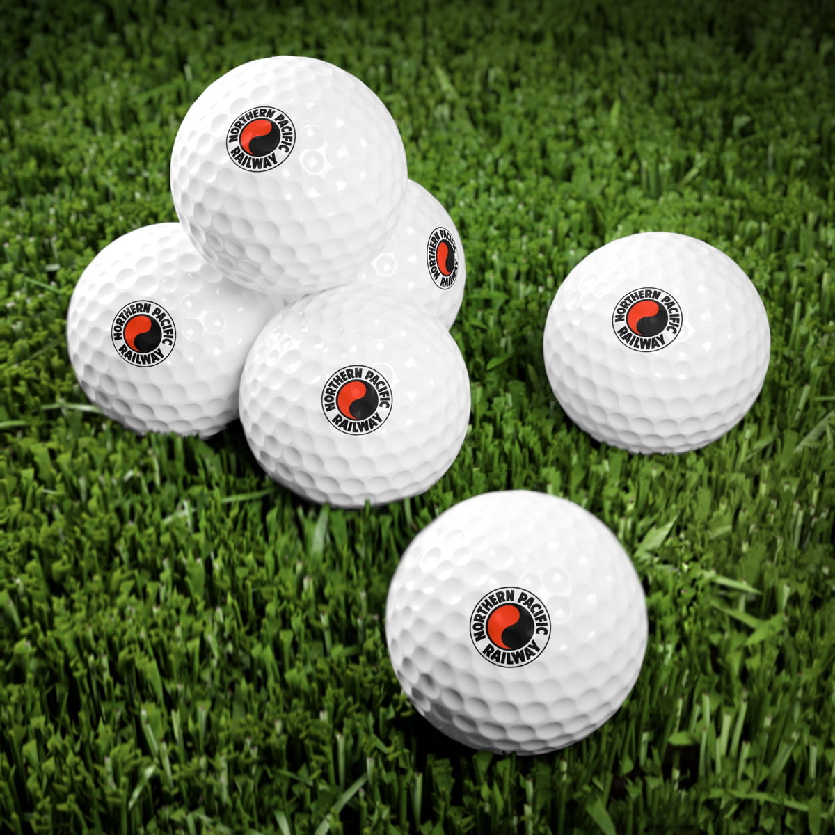 Northern Pacific Railway Golf Balls