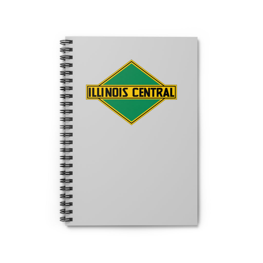 Illinois Central Railroad Spiral Notebook